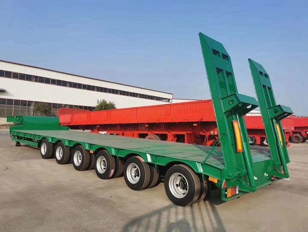 低平板半掛車多少錢一輛